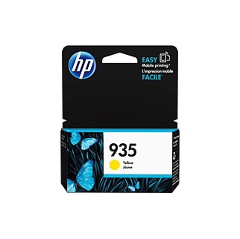HP 935 Original Ink Cartridge - Inkjet - 400 Pages - Yellow - 1 Each