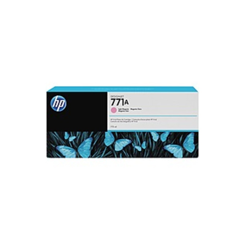HP 771A Original Ink Cartridge - Single Pack - Inkjet - Light Magenta - 1 Each