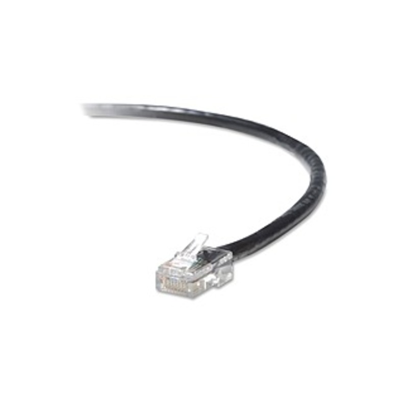 Belkin Cat5e Network Cable - RJ-45 Male Network - RJ-45 Male Network - 15ft - Black