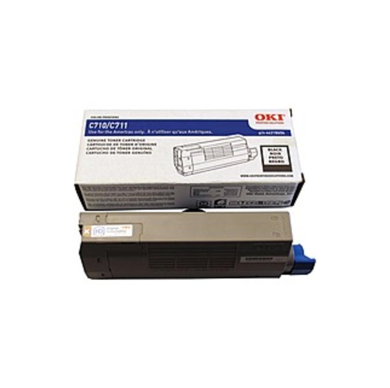Oki Toner Cartridge - LED - 11000 Pages - Black - 1 Each