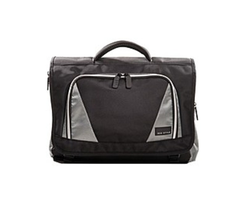 ECO STYLE EVOY-MC16 Eco Messenger Bag for 16.4-inch Laptop - Black