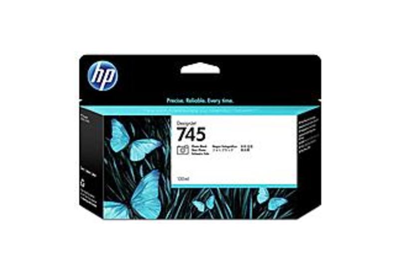 HP F9J98A 745 130-ML Ink Cartridge for Z2600 Printer - Black