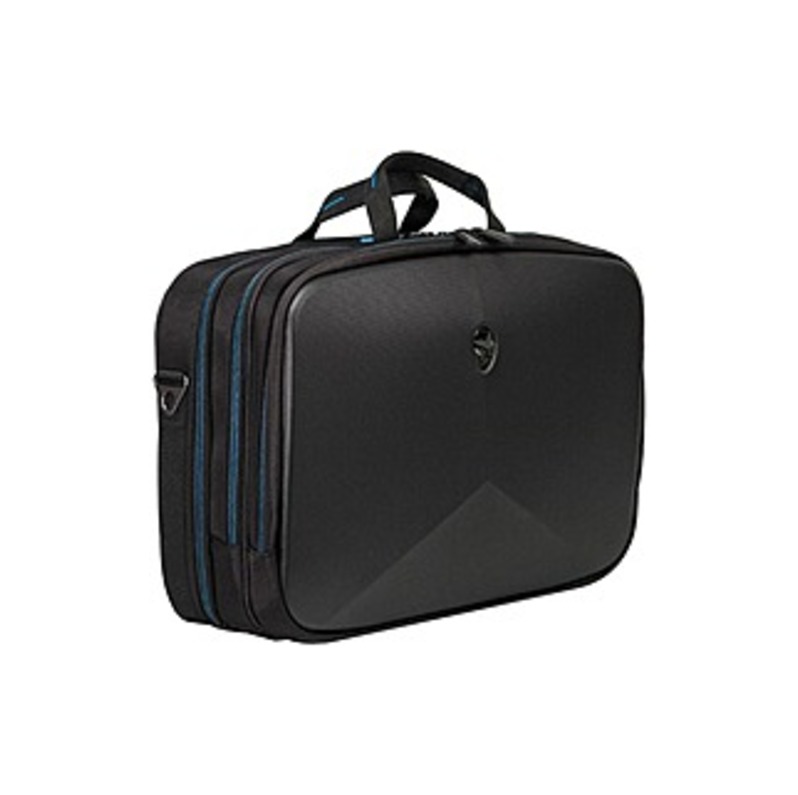 Mobile Edge Carrying Case (Briefcase) for 13" Notebook - Black, Teal - Scratch Resistant, Weather Resistant Base, Slip Resistant Base - Nylon Handle,