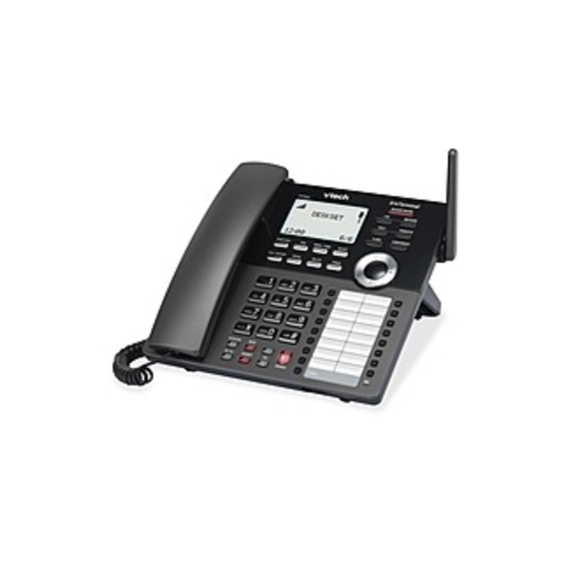 VTech ErisTerminal VSP608 IP Phone - Corded/Cordless - DECT - Desktop - VoIP - Caller ID - Speakerphone - SIP Protocol(s)