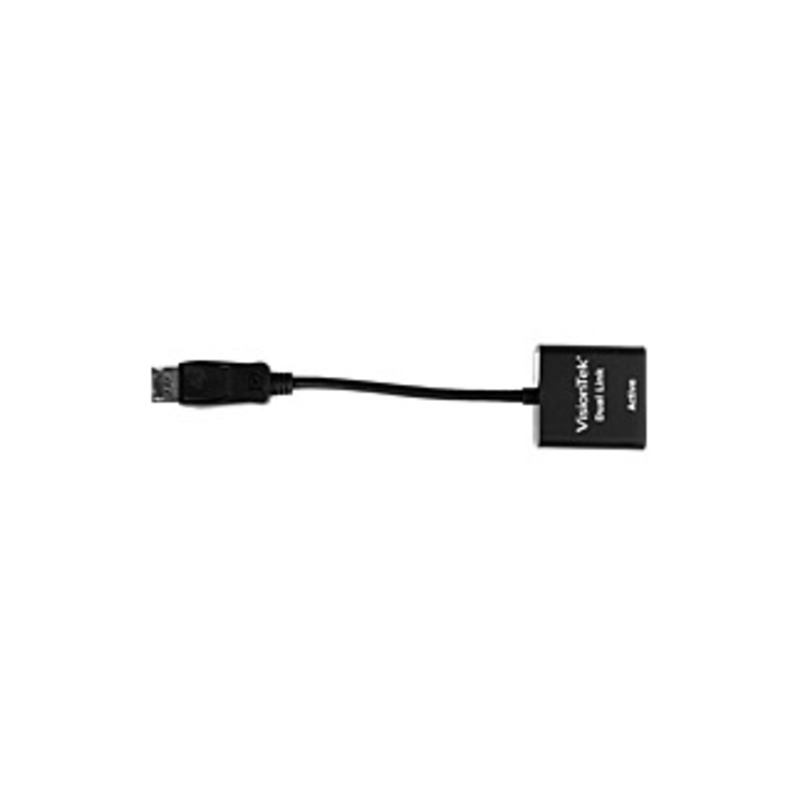 VisionTek DisplayPort to HDMI Active Adapter (M/F) - DisplayPort/HDMI A/V Cable for Audio/Video Device - DisplayPort Digital Audio/Video - HDMI Digita