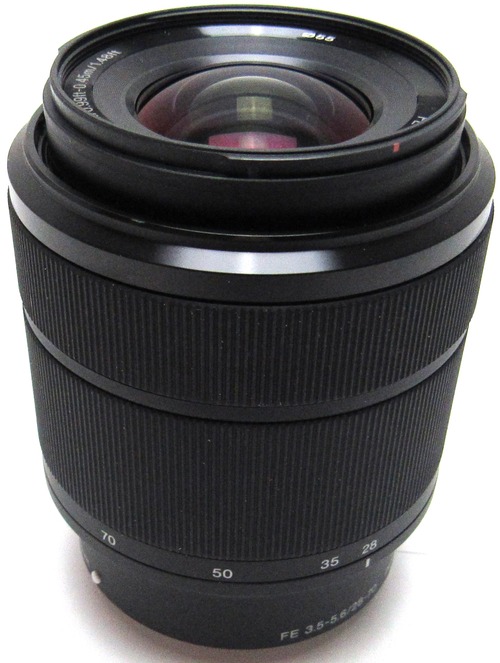 Sony - 28 mm to 70 mm - f/3.5 - 5.6 - Zoom Lens for Sony E - Designed for Camera - 55 mm Attachment - 0.19x Magnification - 2.5x Optical Zoom - Optica