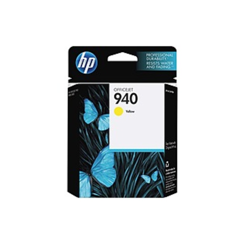 HP 940 Original Ink Cartridge - Single Pack - Inkjet - Standard Yield - 900 Pages - Yellow - 1 Each