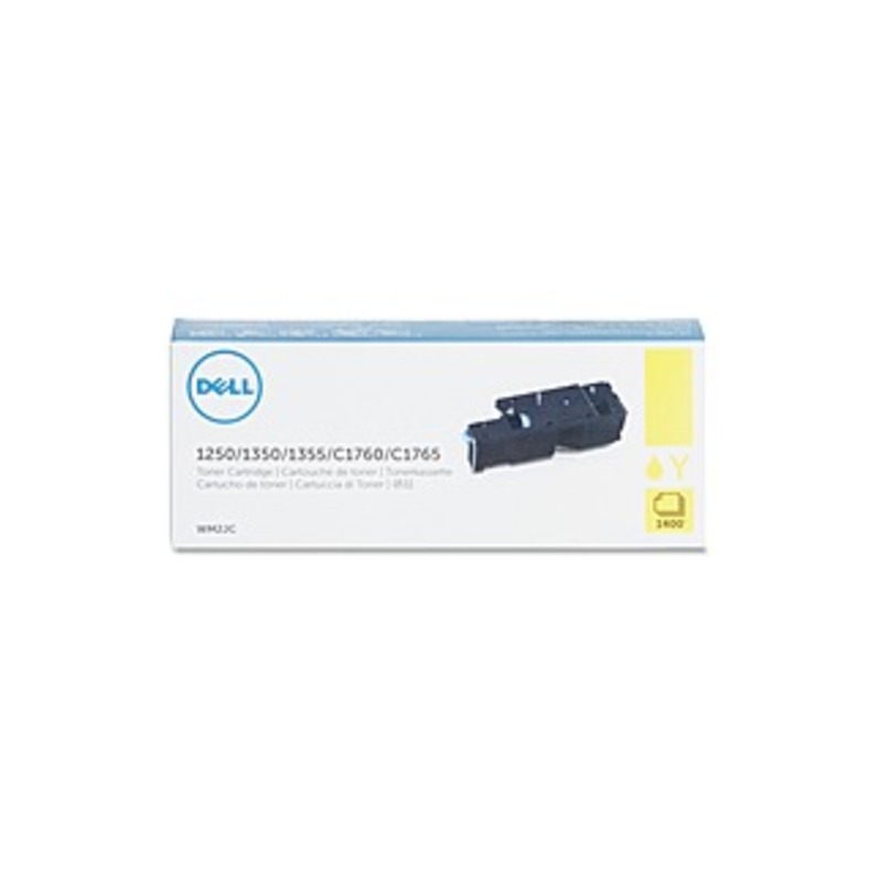 Dell Original Toner Cartridge - Laser - 1400 Pages - Yellow - 1 Each