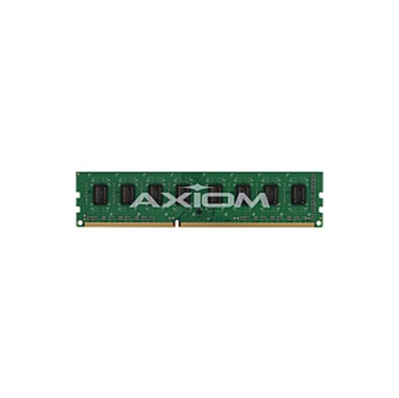 Axiom 4GB DDR3-1333 ECC UDIMM for Dell # A2626089, A3132552, A3132555, A3198152 - 4 GB - DDR3 SDRAM - 1333 MHz DDR3-1333/PC3-10600 - ECC - 240-pin - D