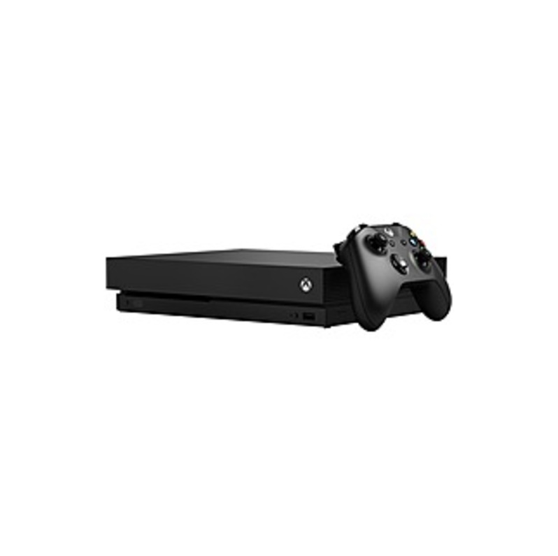 Microsoft Xbox One X 1TB Console - Kinect, Game Pad Supported - Wireless - Black - 3840 x 2160 - 2160p - MPEG-2, MPEG-1, WMV, VP9, MPEG-4 Part 2, H.26