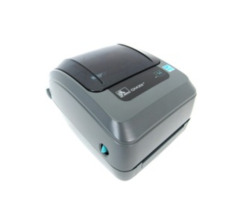 Zebra G-Series GX43-102410-000 GX430t B/W Direct Thermal/Thermal Transfer Printer - 240.9 Inches/Minutes - 300 dpi - Serial, USB, Ethernet 10/100Base-