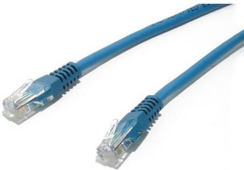 StarTech M45PATCH30BL 30-Feet Cat5e Patch Cable with Molded RJ45 Connectors - Blue