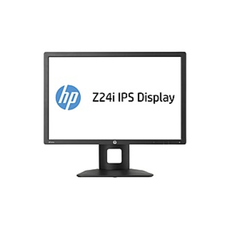 HP Z24i 24" LED LCD Monitor - 16:10 - 8 ms - Adjustable Monitor Angle - 1920 x 1200 - 300 Nit - 1,000:1 - WUXGA - DVI - VGA - MonitorPort - USB - 55 W