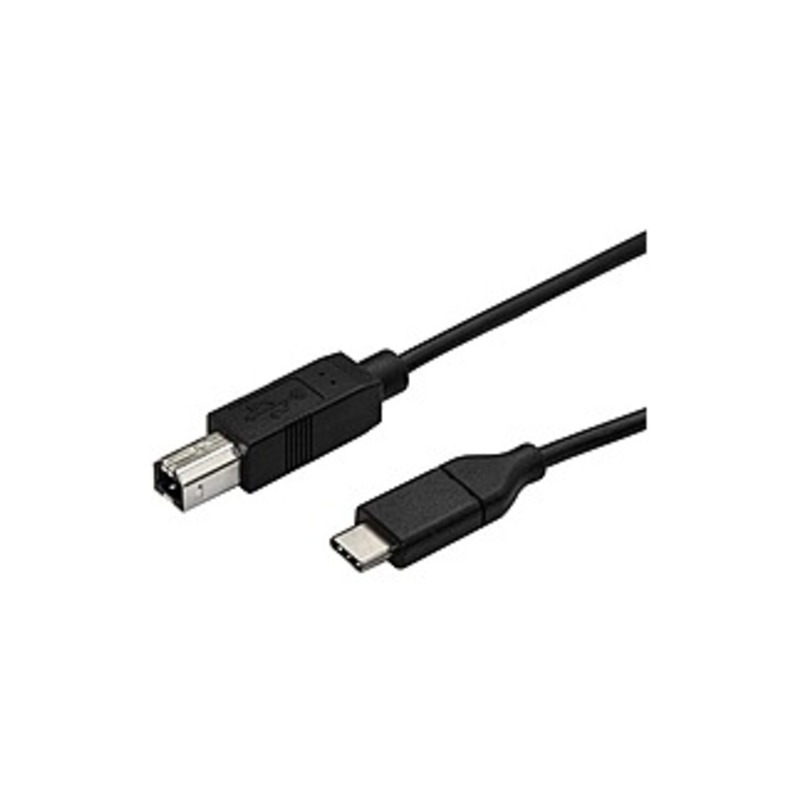 StarTech.com 3m 10 ft USB C to USB B Printer Cable - M/M - USB 2.0 - USB C to USB B Cable - USB C Printer Cable - USB Type C to Type B Cable - 9.80 ft