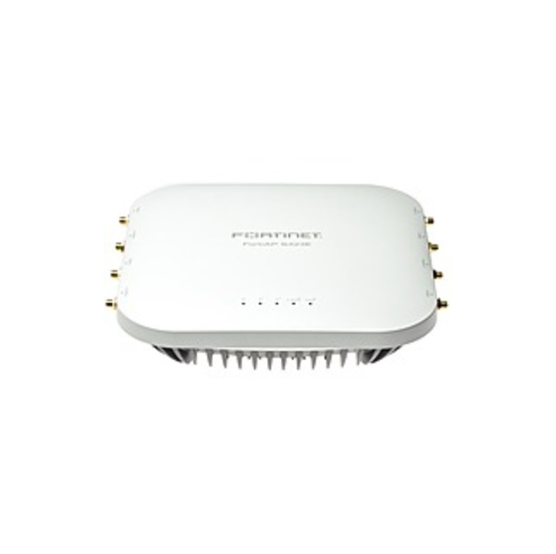 Fortinet FortiAP S423E IEEE 802.11ac 1.30 Gbit/s Wireless Access Point - 2.40 GHz, 5 GHz - 8 x External Antenna(s) - 2 x Network (RJ-45) - Ceiling Mou