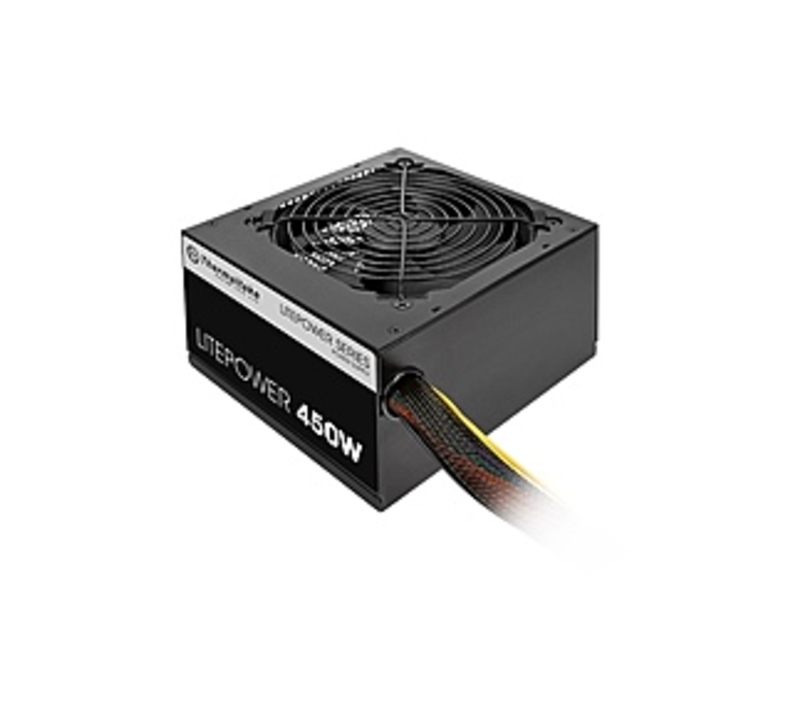 Thermaltake TT-450NL2NK 450 Watts ATX Switching Power Supply Unit with 12 cm Fan - 12 V - Black