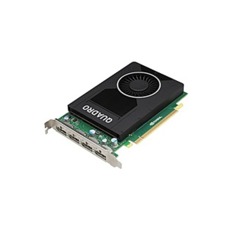 PNY Quadro M2000 Graphic Card - 4 GB GDDR5 - Single Slot Space Required - 128 bit Bus Width - Fan Cooler - OpenGL 4.5, OpenCL, DirectX 12, DirectCompu