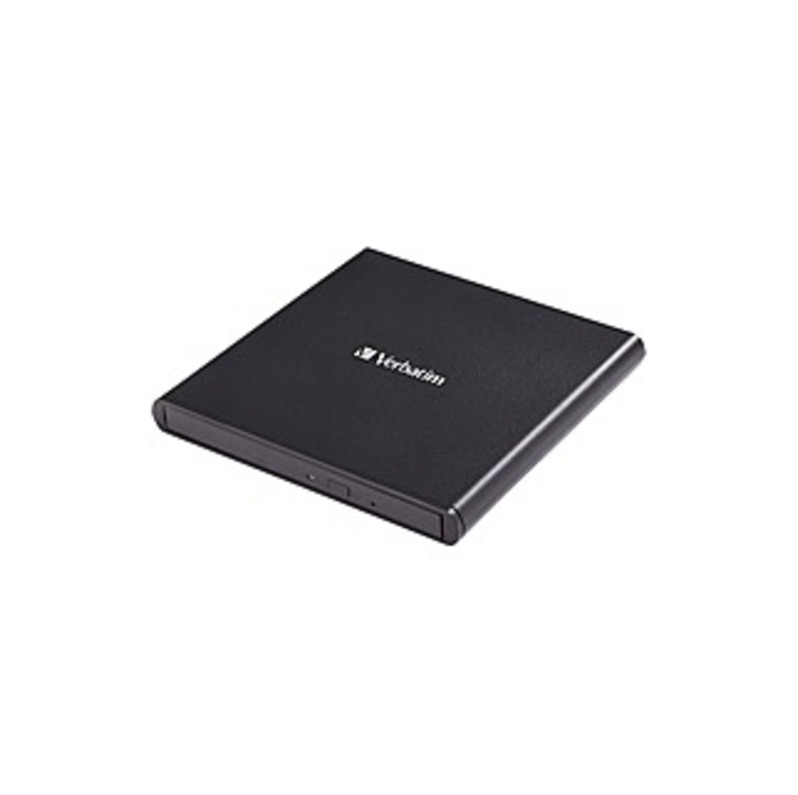 External Slimline CD/DVD Writer - DVD±R/±RW Support/24x CD Rewrite/8x DVD Rewrite - Double-layer Media Supported - USB 2.0 - Slimline