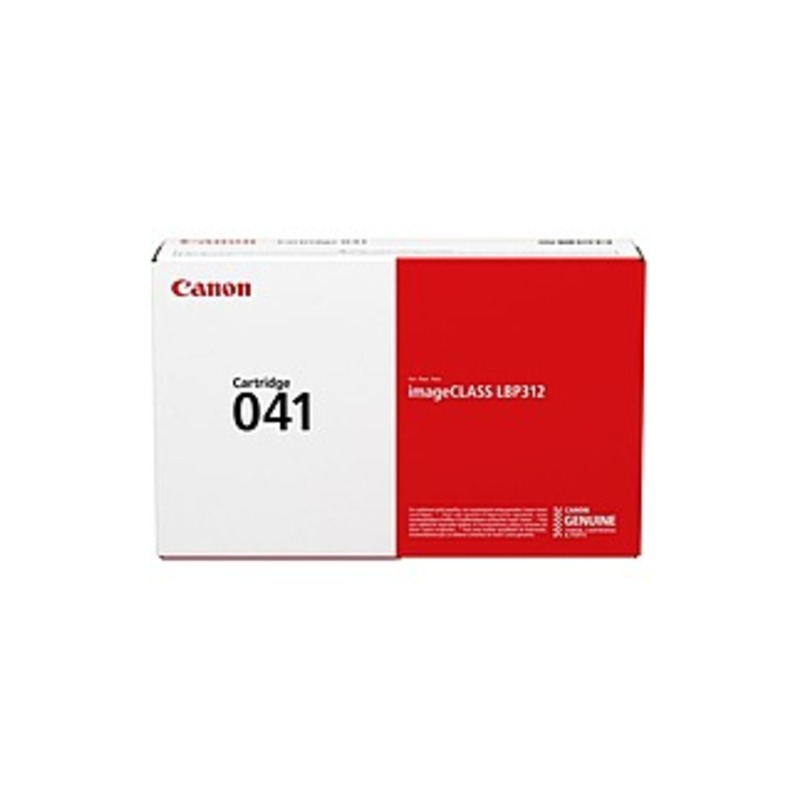 Canon 041 Original Toner Cartridge - Black - Laser - 10000 Pages
