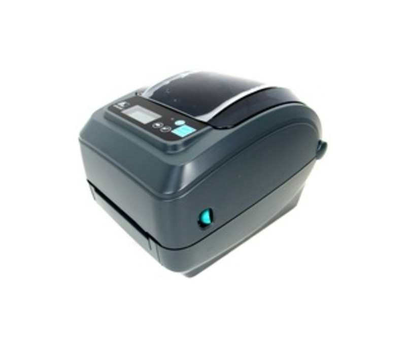 Zebra GX430t Direct Thermal/Thermal Transfer Printer - Monochrome - Desktop - Label Print - 4.09" Print Width - 4 in/s Mono - 300 dpi - 8 MB - Wireles