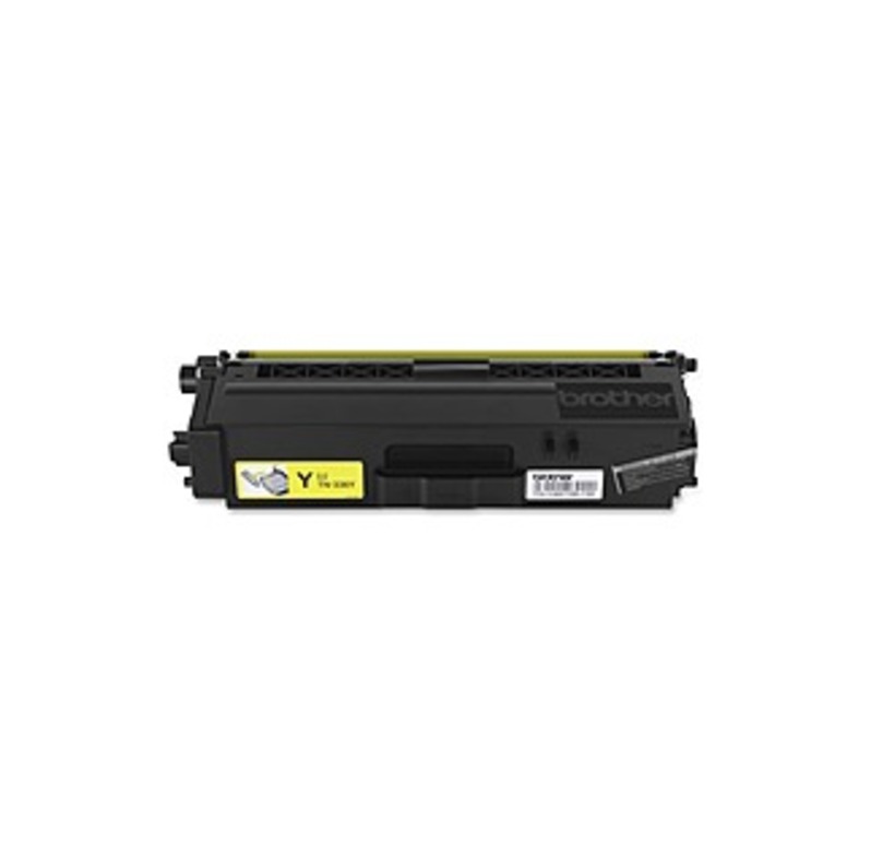 Brother Genuine TN336Y High Yield Yellow Toner Cartridge - Laser - High Yield - 3500 Pages - Yellow - 1 Each