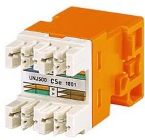 http://www.techforless.com - CommScope UNJ Series UNJ500-OR RJ45 Moduler Jack – CAT 5E – Orange 5.49 USD