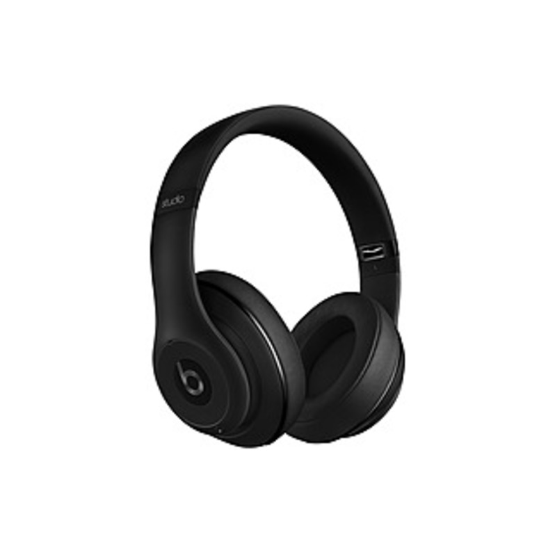 Beats by Dr. Dre Studio Wireless Over-Ear Headphones - Matte Black - Stereo - Matte Black - Wired/Wireless - Bluetooth - 30 ft - 20 Hz - 20 kHz - Over