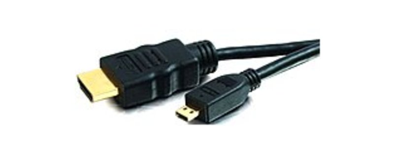 C2G 757120403098 3.3-Feet High Speed HDMI to HDMI Micro Cable - 1 x HDMI (Micro Type D) Male Digital Audio/Video - 1 x HDMI Male Digital Audio/Video -
