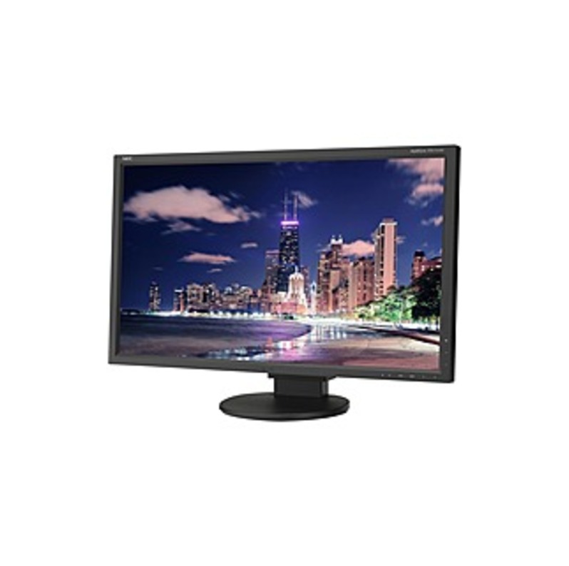 NEC Monitor MultiSync EA275UHD-BK 27" LED LCD Monitor - 16:9 - 6 ms - Adjustable Monitor Angle - 3840 x 2160 - 1.07 Billion Colors - 350 Nit - 1,000:1