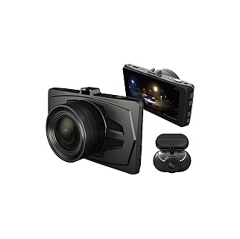 RSC duDuo e1 Digital Camcorder - 3" LCD - Exmor CMOS - Full HD - 16:9 - MOV, H.264 - HDMI - USB - microSDHC - Memory Card - Suction Mount, Dashboard M