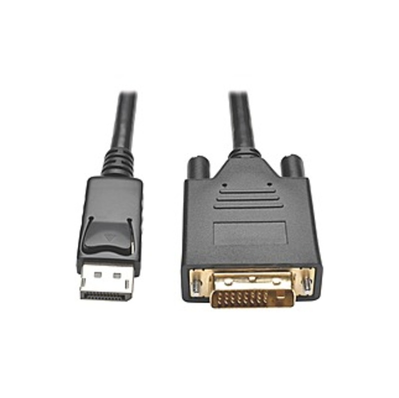 Tripp Lite 6ft DisplayPort to DVI / DP to DVI Adpater Active Converter DPort 1.2 M/M - DisplayPort/DVI for Video Device, Monitor, Projector, TV, Graph