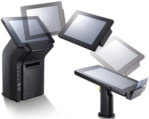 Posiflex MT4308122B2L2 8-inch All-in-One POS System - Intel Cherry Trail 1.44 GHz Quad-Core Processor - 2 GB DDR3L RAM - 64 GB Flash - Windows 10 IoT