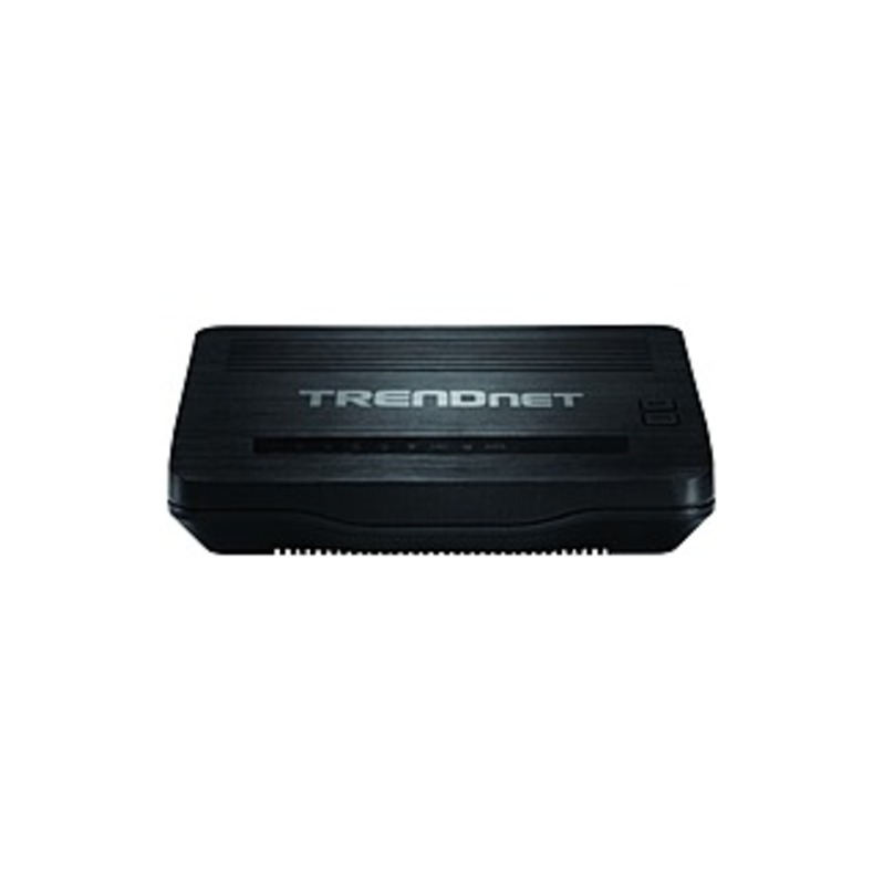 TRENDnet TEW-722BRM IEEE 802.11n ADSL2+ Modem/Wireless Router - 2.48 GHz ISM Band - 2 x Antenna - 300 Mbit/s Wireless Speed - 4 x Network Port - Fast