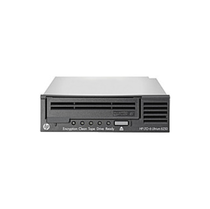 HPE StoreEver LTO-6 Ultrium 6250 Internal Tape Drive - LTO-6 - 2.50 TB (Native)/6.25 TB (Compressed) - SAS - 5.25" Width - 1H Height - Internal - 168.