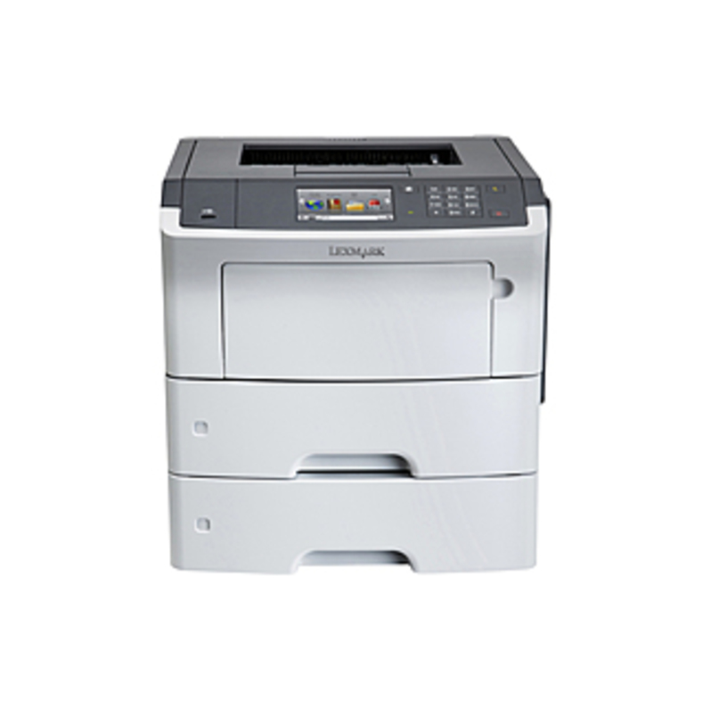 Lexmark MS610 MS610DTN Laser Printer - Monochrome - 50 ppm Mono - 1200 x 1200 dpi Print - Automatic Duplex Print - 1200 Sheets Input - Gigabit Etherne