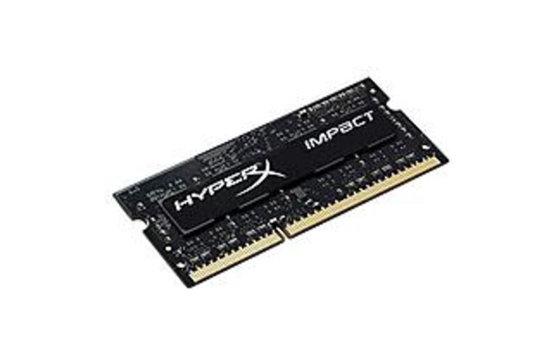 HyperX HX318LS11IB/4 4 GB Impact DDR3L SODIMM Memory Module - 1866 MHz - CL11 - 204-Pin - Unbuffered