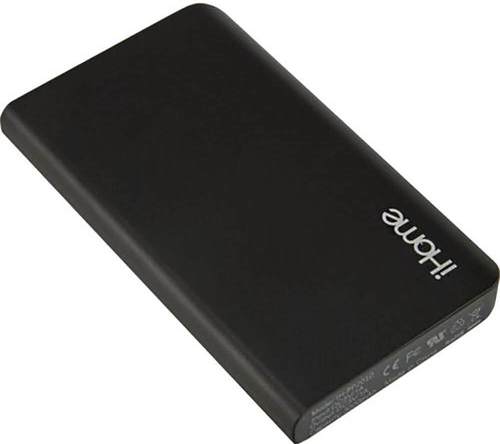 iHome IH-PP2010AG 3000 mAh Slim Battery Pack - Black