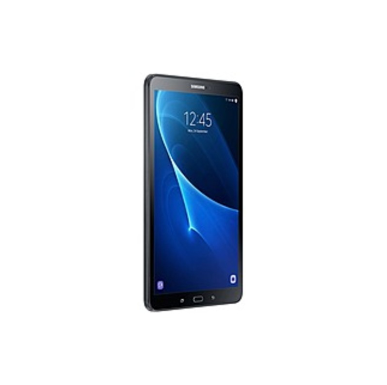 Samsung Galaxy Tab A SM-T580 Tablet - 10.1" - 2 GB RAM - 16 GB Storage - Android 6.0 Marshmallow - Black - Samsung Exynos 7870 SoC - ARM Cortex A53 Oc