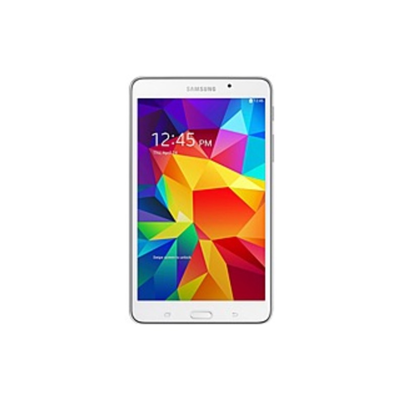 Samsung Galaxy Tab 4 SM-T230 Tablet - 7" WXGA - 1.50 GB RAM - 8 GB Storage - Android 4.4 KitKat - White - Quad-core (4 Core) 1.20 GHz - 1.3 Megapixel