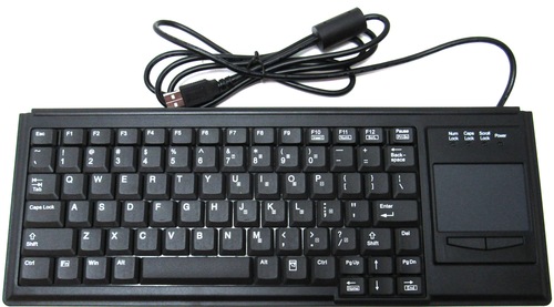 Zebra Keyboard - Cable Connectivity - USB InterfaceTouchPad - Compatible with Tablet