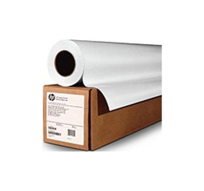 HP Universal Inkjet Print Bond Paper - 24 1/64" x 498 11/16 ft - 80 g/m Grammage - Matte - 110 Brightness - 1 Roll
