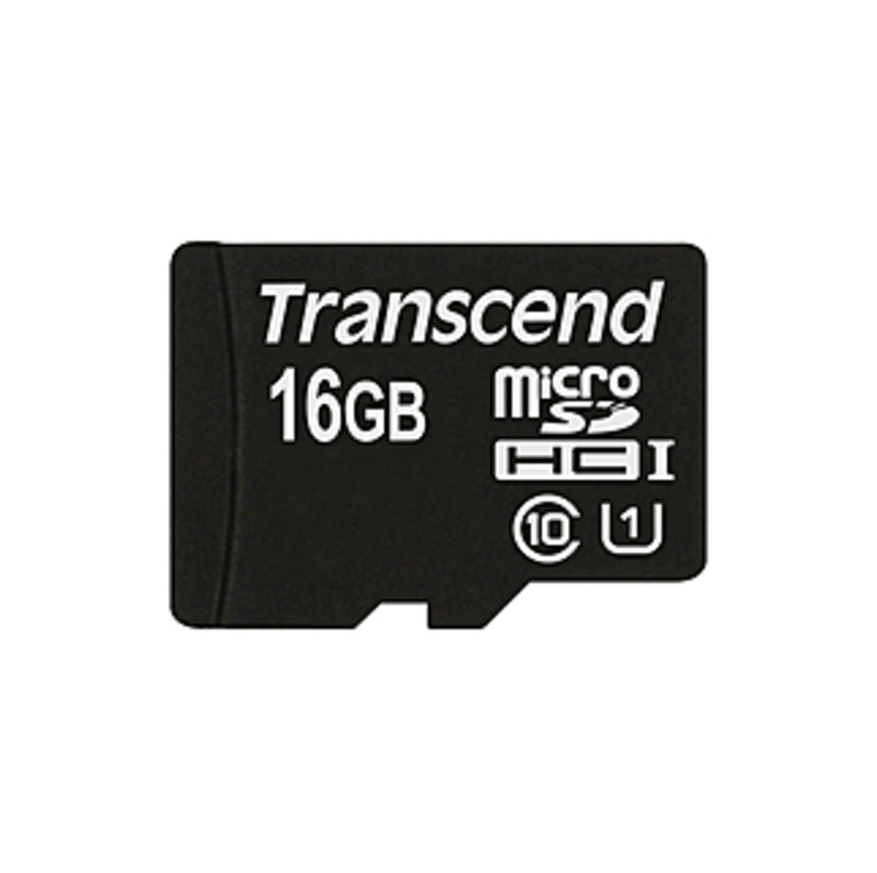 Transcend 16 GB microSDHC - UHS-I - 1 Card