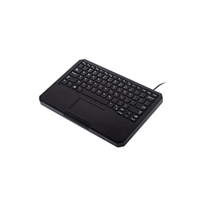 iKey IK-DELL-SA Keyboard - Cable Connectivity - USB InterfaceTouchPad - Compatible with Tablet (Mac OS, Windows)