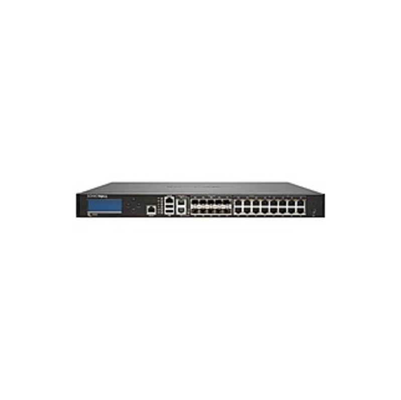 SonicWall NSA 9450 Network Security/Firewall Appliance - 18 Port - 1000Base-T, 10GBase-X, 10GBase-T Gigabit Ethernet - DES, 3DES, AES (128-bit), AES (
