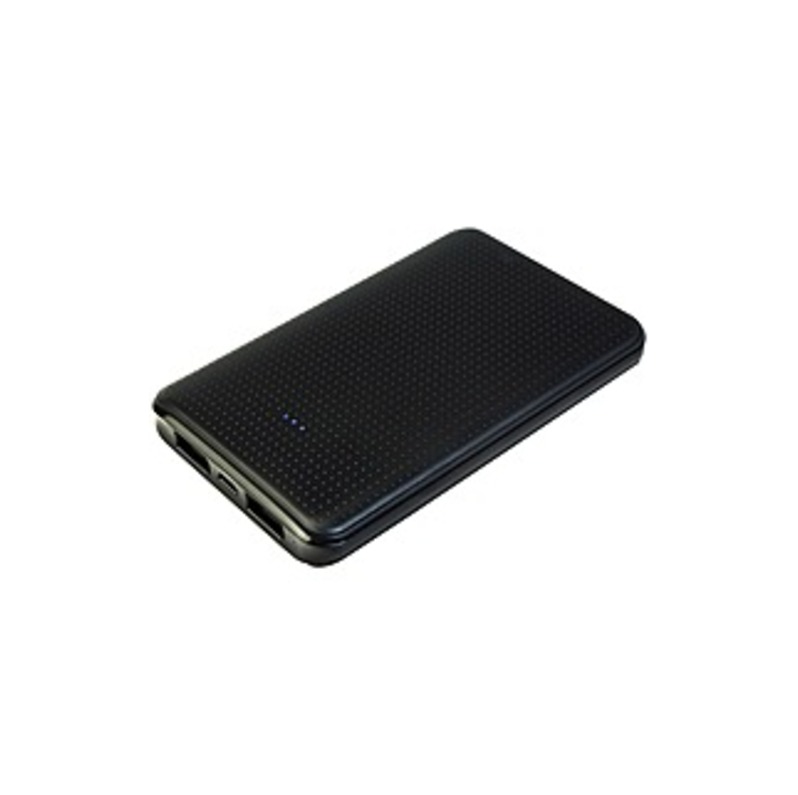 VisionTek 8000 mAh Portable Battery - For USB Device - 8000 mAh - 2 A - 5 V DC Output - 5 V DC Input - 2