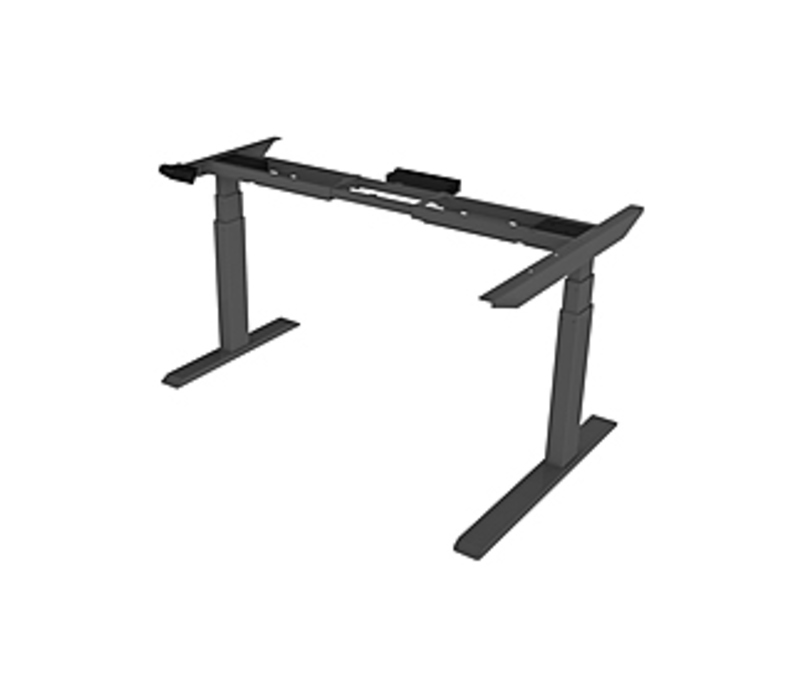 Loctek HAD3IS Height Adjustable Desk Frame - Black