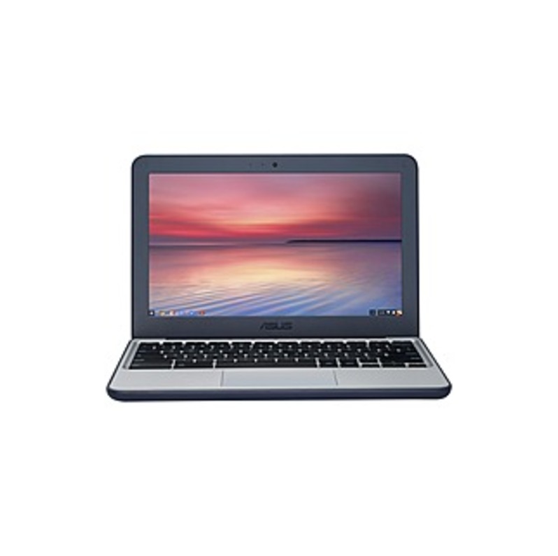 Asus Chromebook C202SA-YS02 11.6" Chromebook - 1366 x 768 - Celeron N3060 - 4 GB RAM - 16 GB Flash Memory - Chrome OS - Intel HD Graphics 400 - 10 Hou
