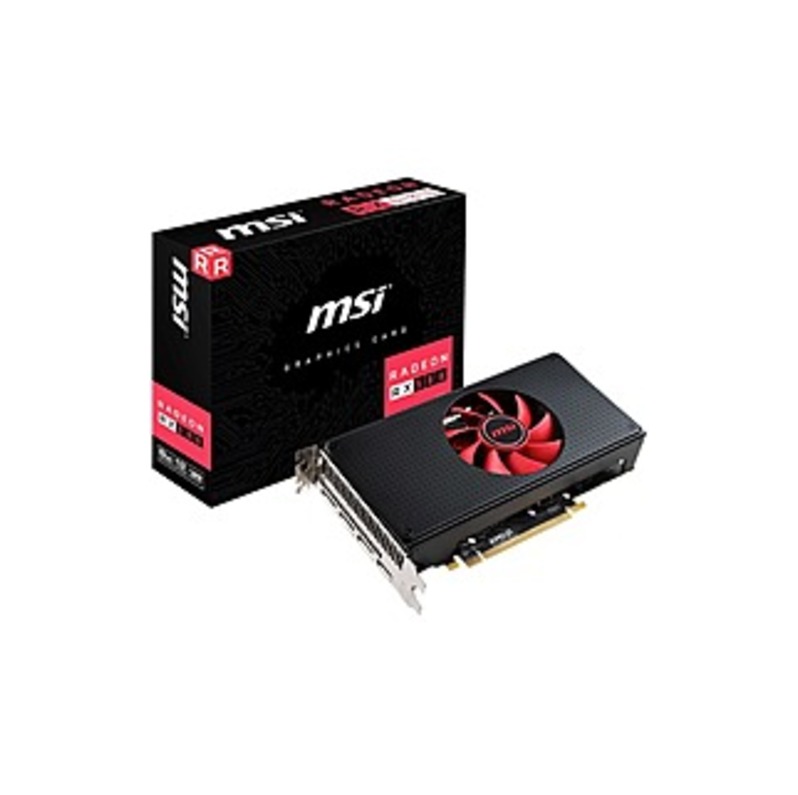 MSI RX 580 8G V1 PCI-E AMD Radeon RX580 Graphic Card 8GB HDMI 4 DP - 1340 Mhz Core 8000 Memory Clock DirectX 12, OpenGL4.5, 1 HDMI 4 DP support up to