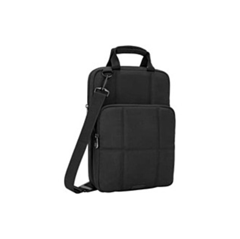 Targus Grid TSS982GL Carrying Case for 12" Notebook - Black - Impact Resistant - Shoulder Strap