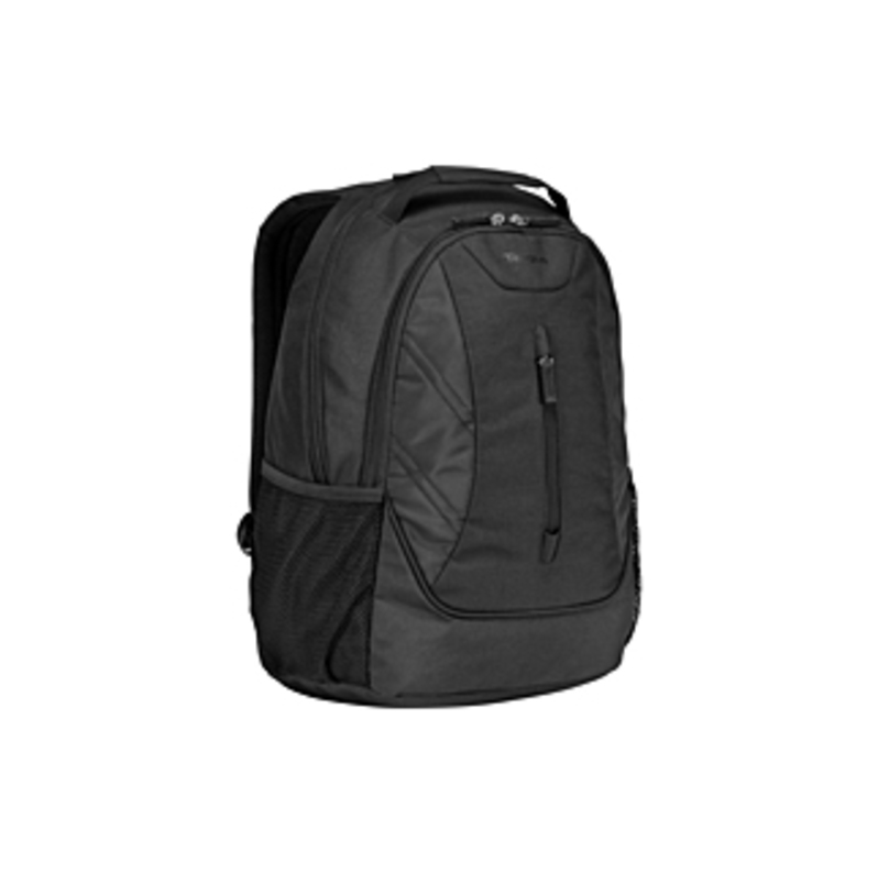 Targus Ascend TSB710US Carrying Case (Backpack) for 16" Notebook - Black - Weather Resistant - Polyester - Handle, Shoulder Strap - 18.8" Height x 13"